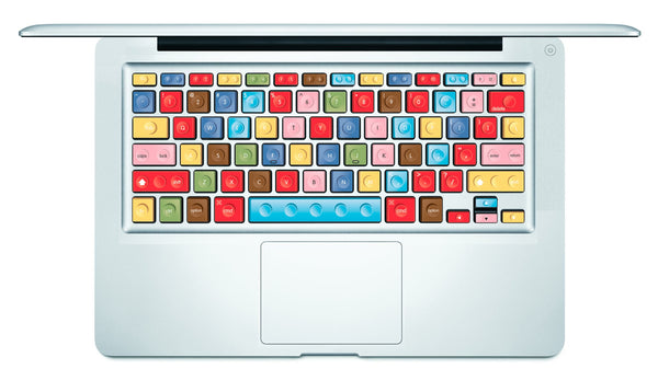Lego Style MacBook Keyboard Decal