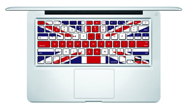UK Flag MacBook Keyboard Decal