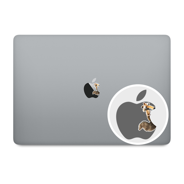 Ice Age Apple Logo MacBook Decal