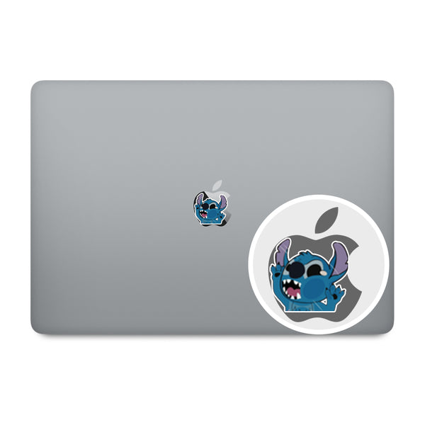 Lilo & Stitch Apple Logo MacBook Decal V1