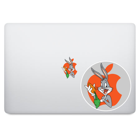 Sponge Bob Apple Logo MacBook Decal V2