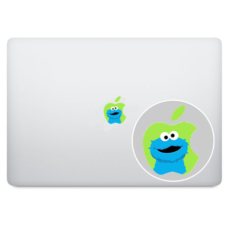 Sponge Bob Apple Logo MacBook Decal V1
