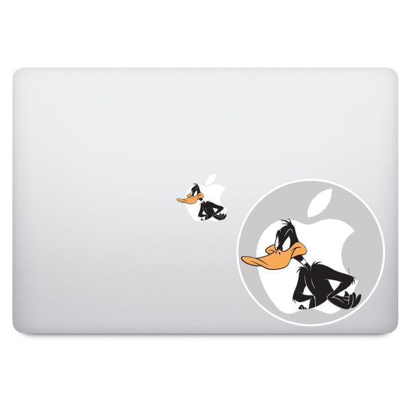 Daffy Duck Apple Logo MacBook Decal