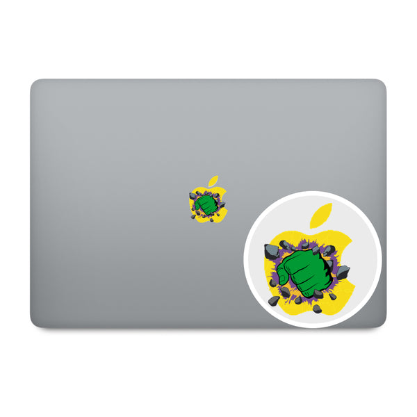 Hulk Apple Logo MacBook Decal