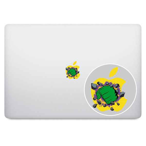 Hulk Apple Logo MacBook Decal