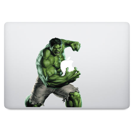 Cute Superheroes Hulk MacBook Decal