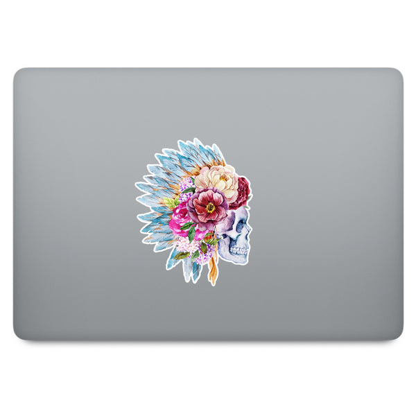 Skull MacBook Decal