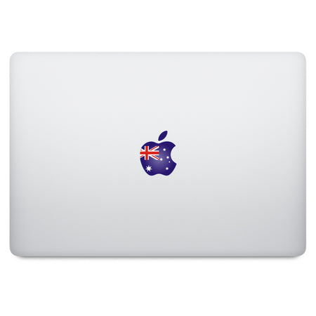 Green Apple Logo MacBook Decal