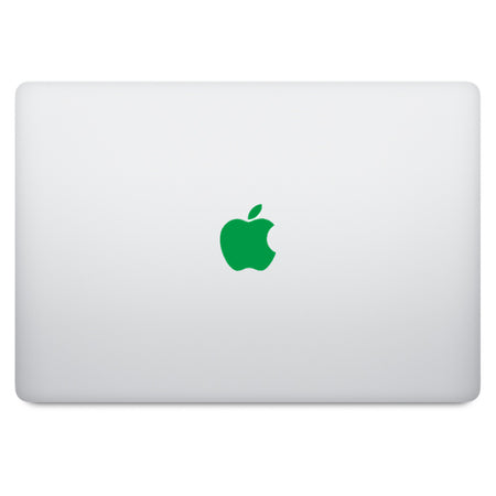 Blue Apple Logo MacBook Decal