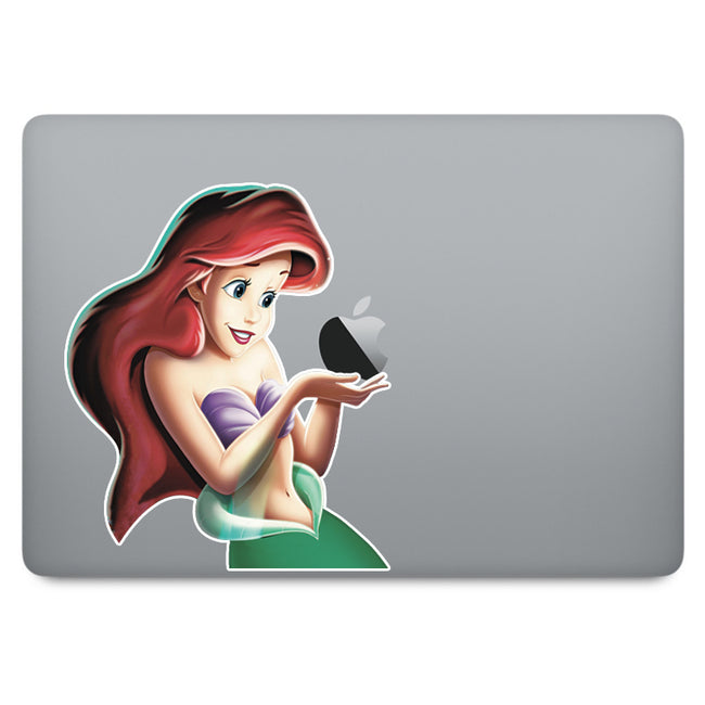 Little Mermaid Ariel MacBook Decal V1