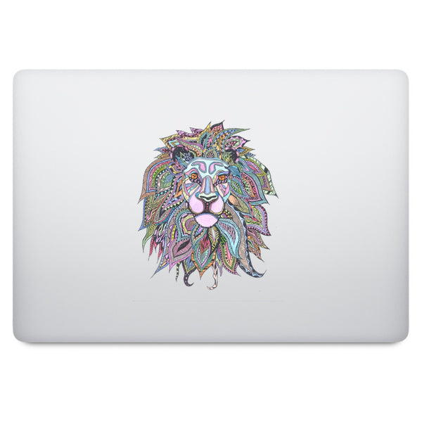 Mandala Lion MacBook Decal