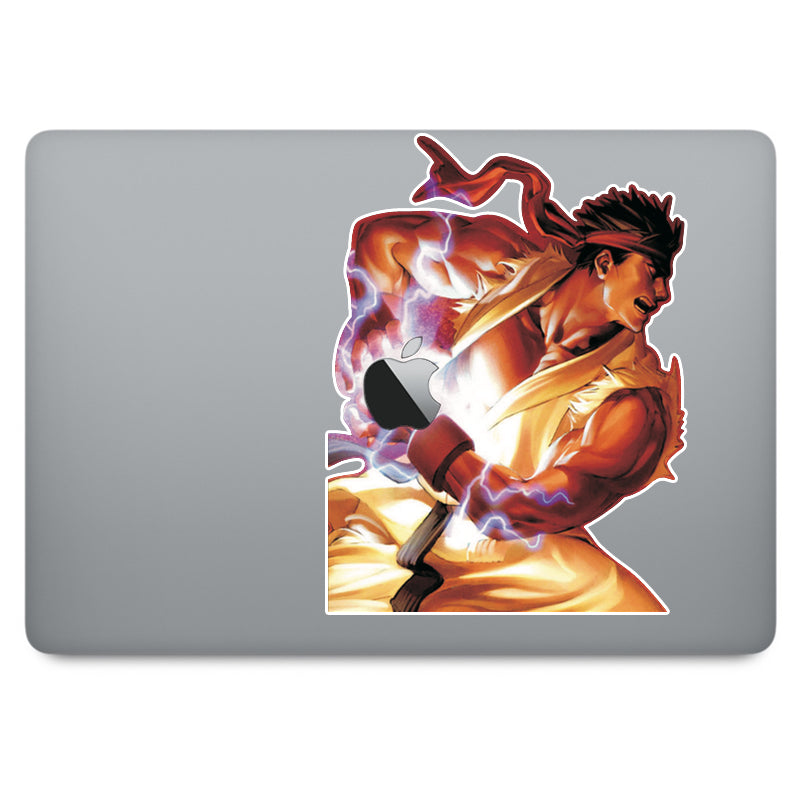 Street Fighter RYU MacBook Decal V1 – iStickr MacBook Decal