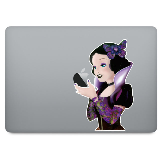 Emo Snow White MacBook Decal V5