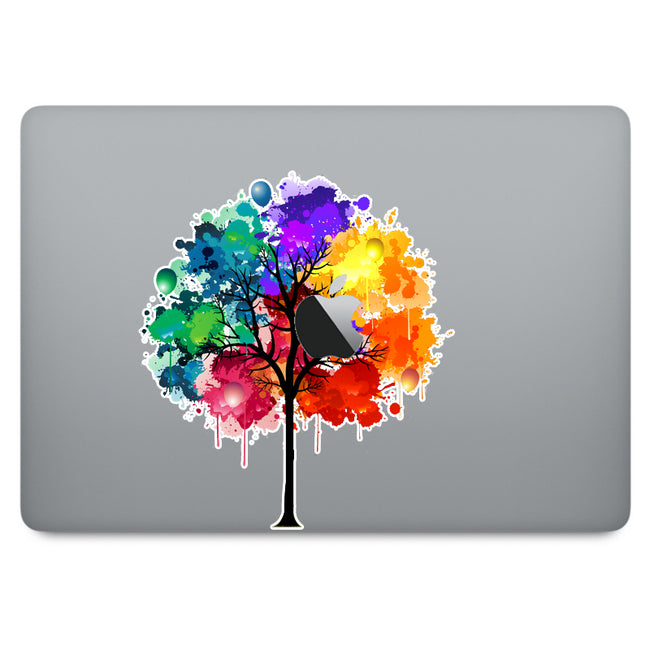 Four Seasons Tree MacBook Decal
