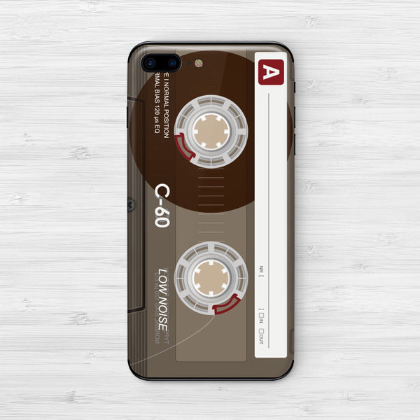 Retro Cassette iPhone Decal