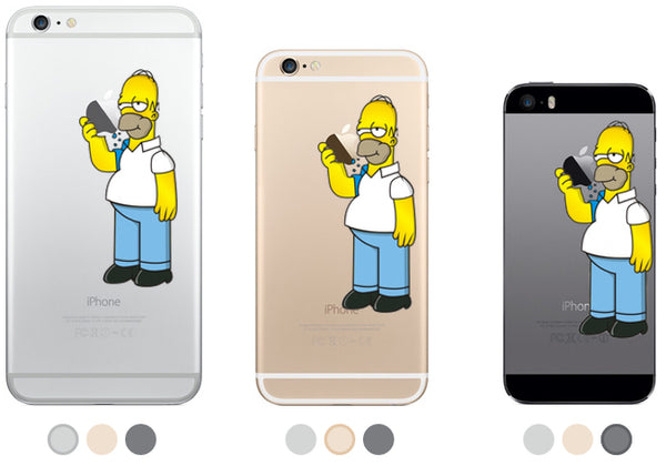 Homer iPhone Decal