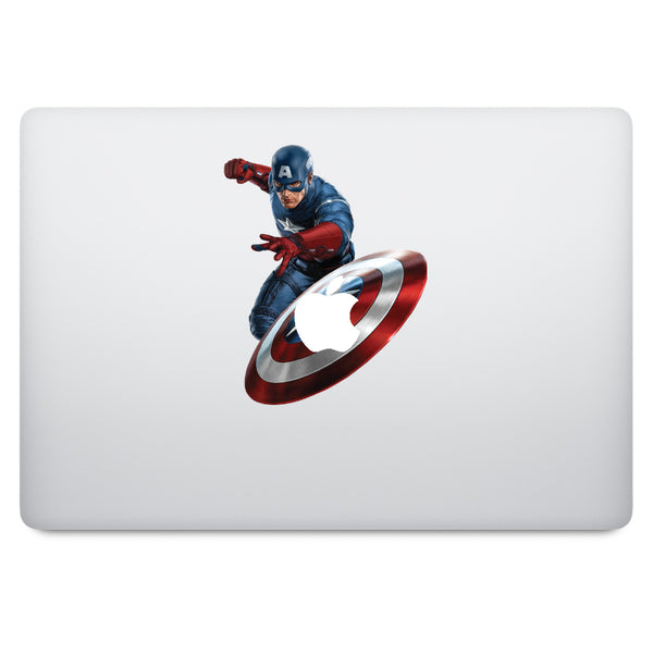 Captain America MacBook Decal V2
