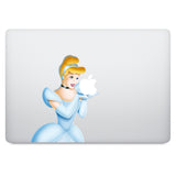 Cinderella Princess MacBook Decal