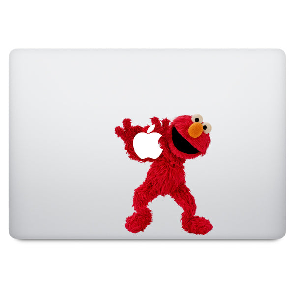 Sesame Street Elmo MacBook Decal V3