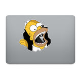 Simpson Homer MacBook Decal V6