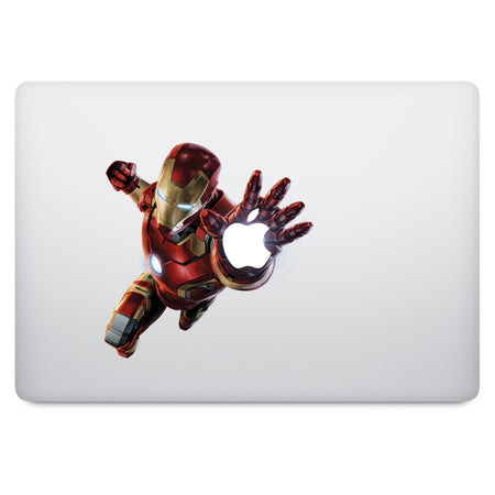 Cute Superheroes Captain America MacBook Decal