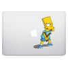 Simpson's Bart MacBook Decal V4