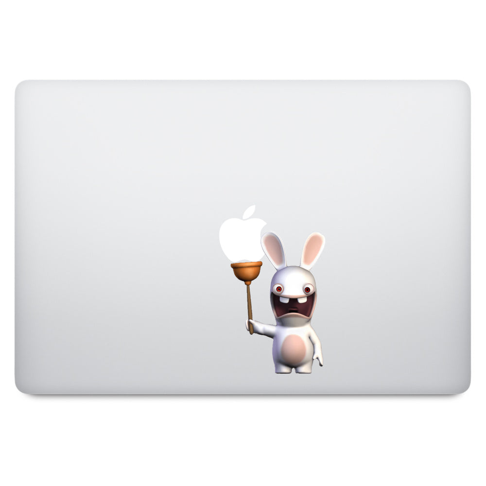 Singer Rabbit Mac Sticker Rayman Rabbids MacBook Decal V3 – iStickr MacBook Decal