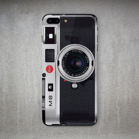Leica M8 Camera Black iPhone Decal
