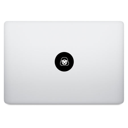 Deadpool Logo MacBook Decal V1