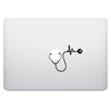 Stethoscope Heartbeat MacBook Palm Rest Decal