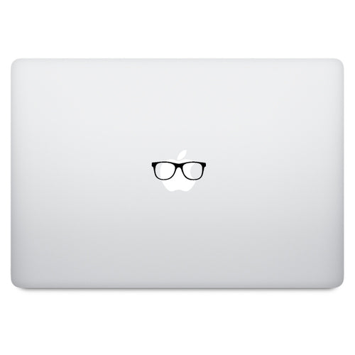 Glasses MacBook Decal