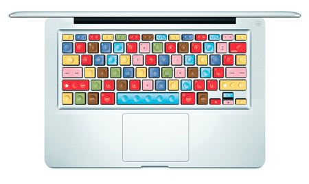 Glow in the Dark Apple Logo MacBook Decal