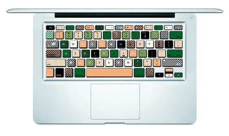 Nebula (Yellow) MacBook Keyboard Decal
