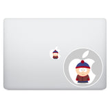 South Park Apple Logo MacBook Decal V1